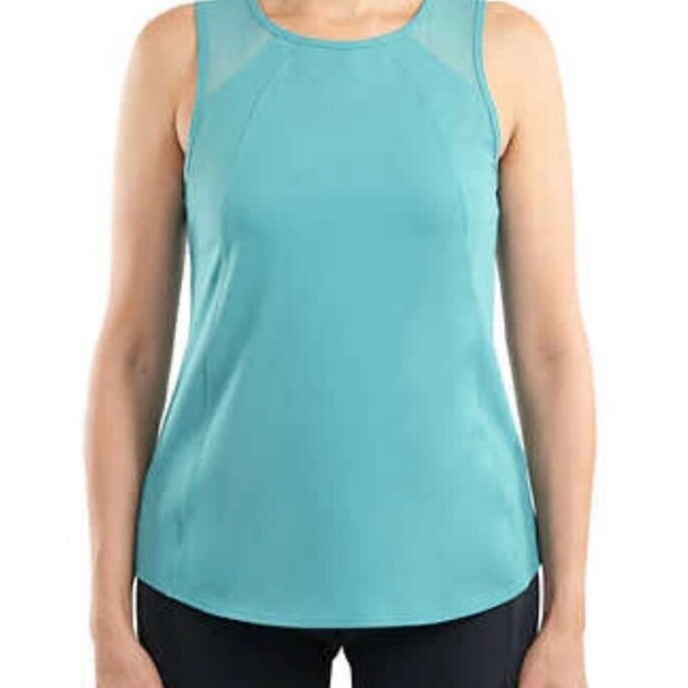 Spyder Women's Aqua Sleeveless Top-XXL